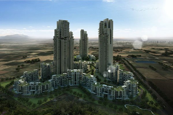 Brick work at Victory Valley, Gurgaon
