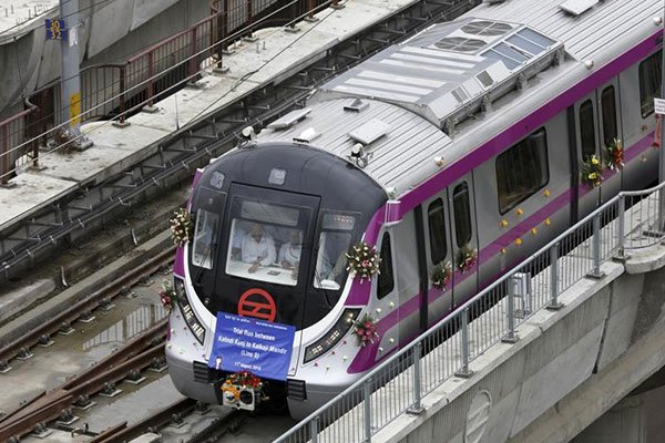 Finishing Work at Kalindikunj Metro Station & JasolaVihar, Shaheen Bagh Metro station, AFCONS